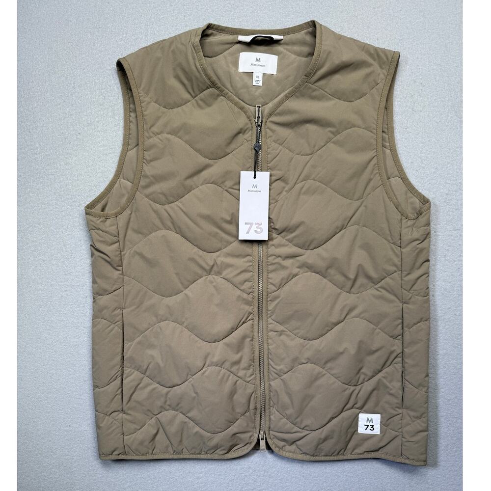 Matinique Mens Mavestra Textured Vest Fallen Roc XL $168